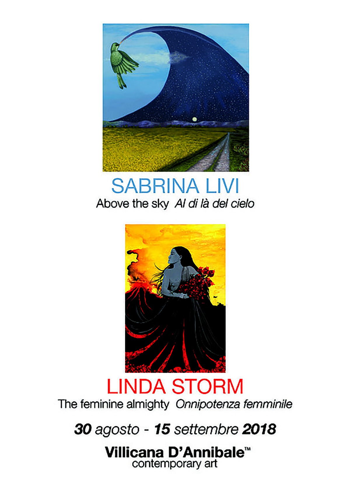 Sabrina Livi – Al di là del cielo e  Linda Storm – Onnipotenza femminile